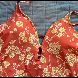 Women one piece swimsuit